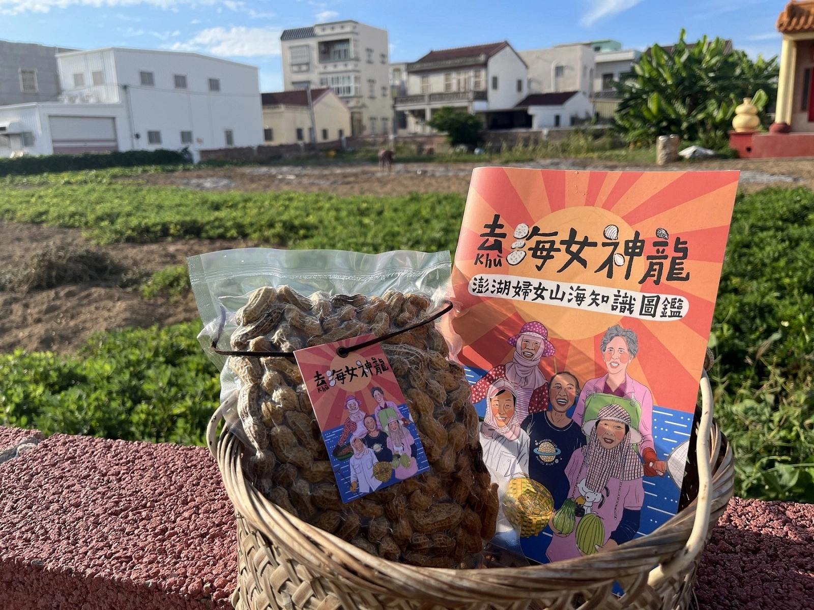 去(Khu)海女神龍團隊製作澎湖婦女山海知識圖鑑刊物,期待可以透過澎湖婦女的視角。