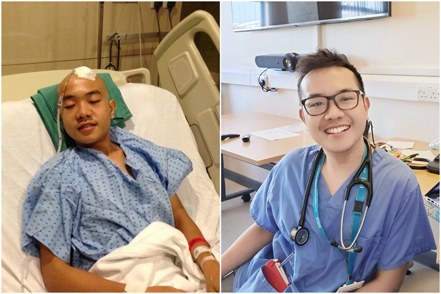 楊時弘3歲即罹患急性淋巴性白血病,10歲接受骨髓移植成功的楊時弘,目前29歲,已是醫學院畢竟兩年的準醫師。
