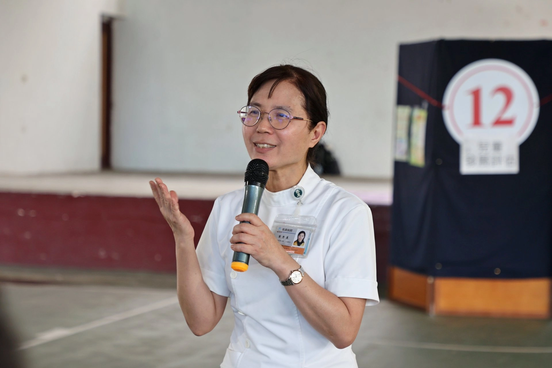 花蓮慈院護理部副主任葉秀真表示,以提高健康識能為目的,期望將健康觀念更加深入地帶入民眾的日常生活中。