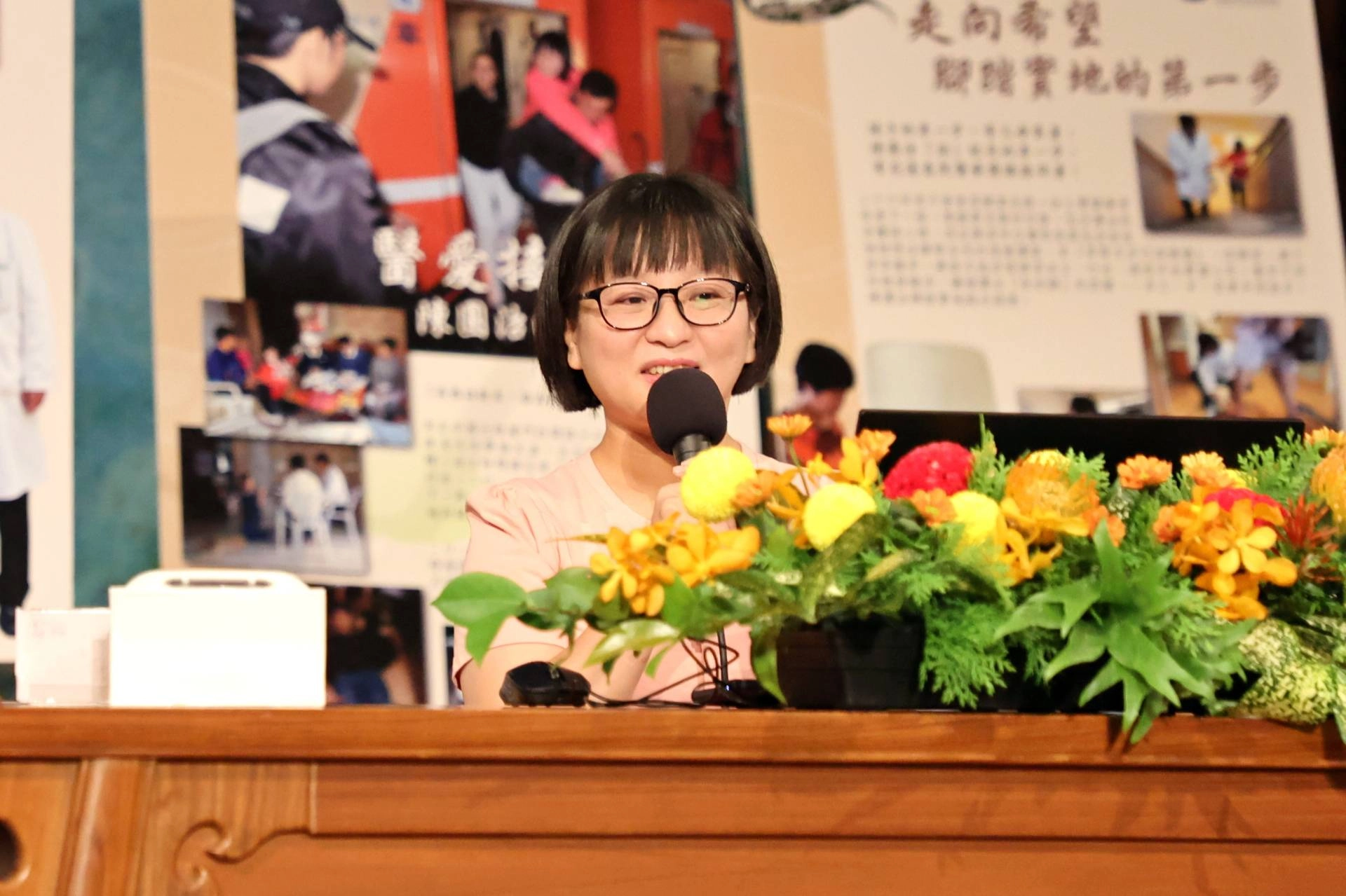 陳團治分享術後返家的生活,感恩過程中每個曾經對她伸手、成為她的力量的人。