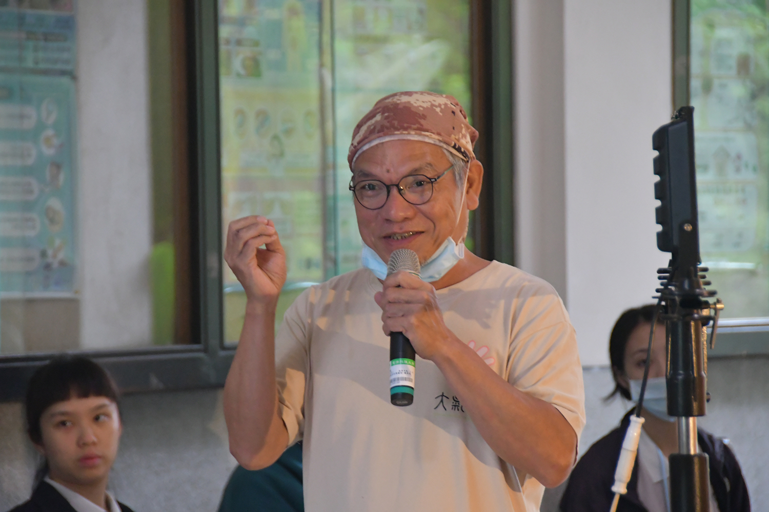 楊宗樺表示「憶起來看偶」生活化又接地氣,年輕學子和失智長輩相互補位,產生更多化學效應,樂在其中。