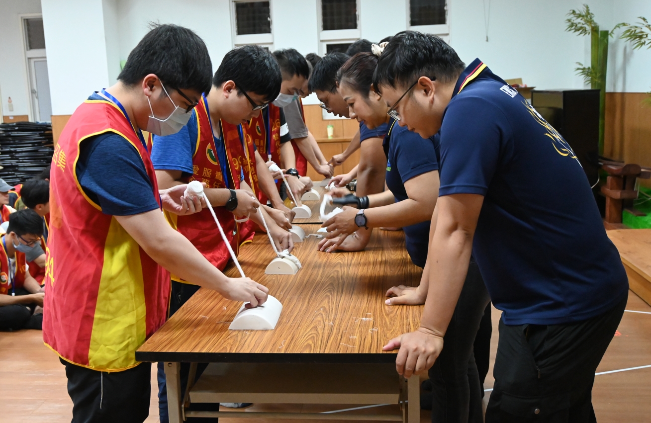 替代役男為公益默默付出,若能學習到專業的救災知識與技能,不但一生受用,更能成為國家與社會重要的安定力量。