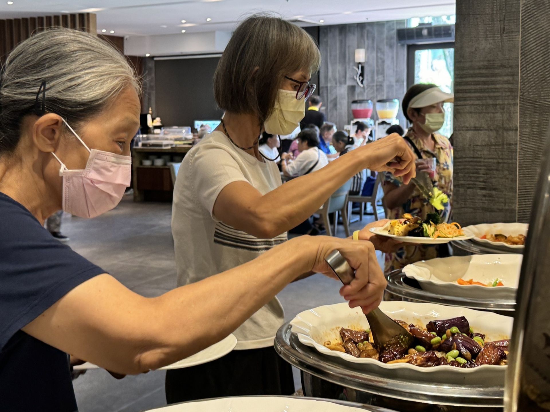 會後參與者體驗秧悦美地療癒身心的「超植午餐」悦性蔬食。