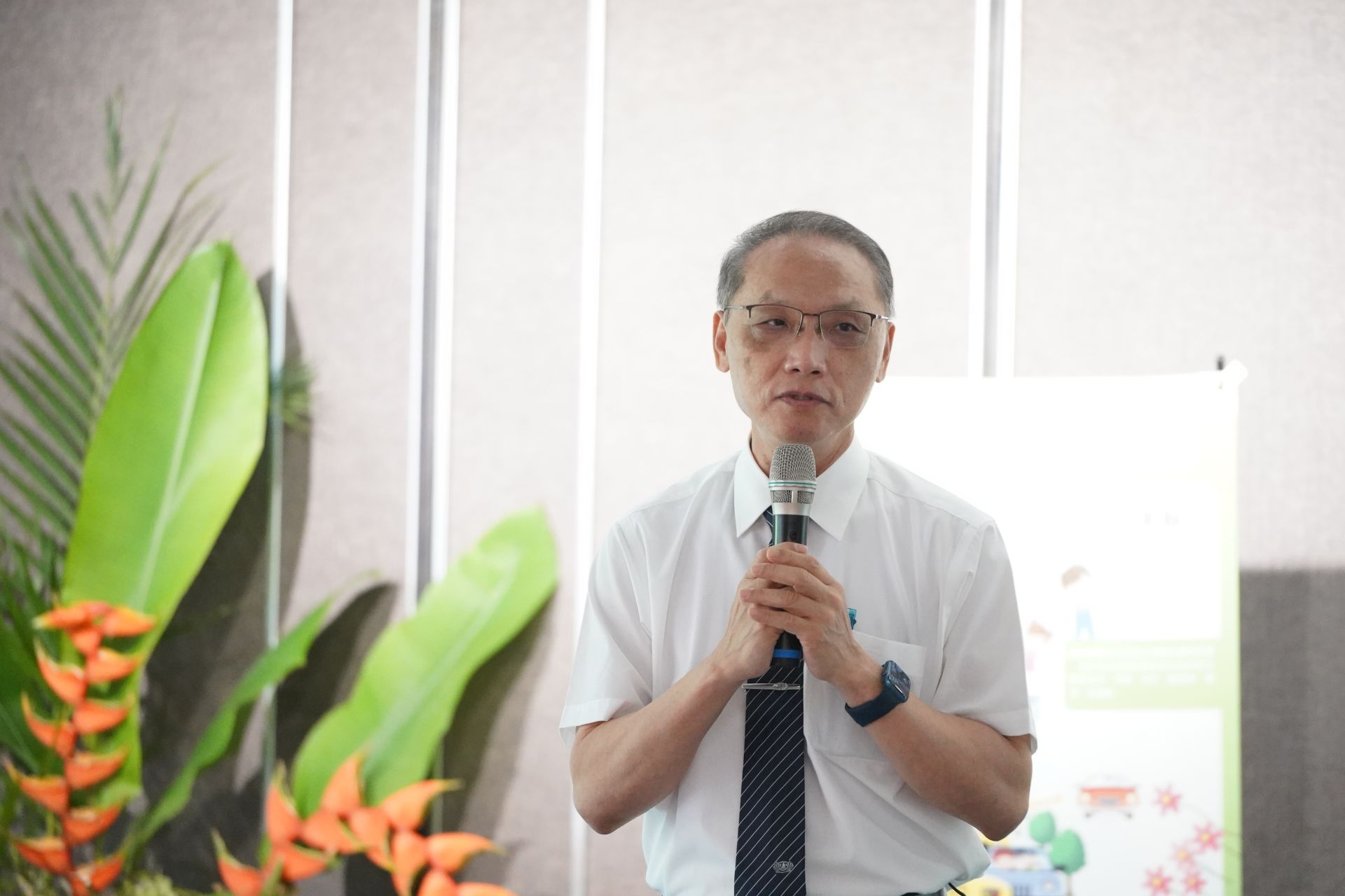 慈濟慈善事業基金會執行長顏博文期待一起努力,讓環境優化,創造更美好的社會。