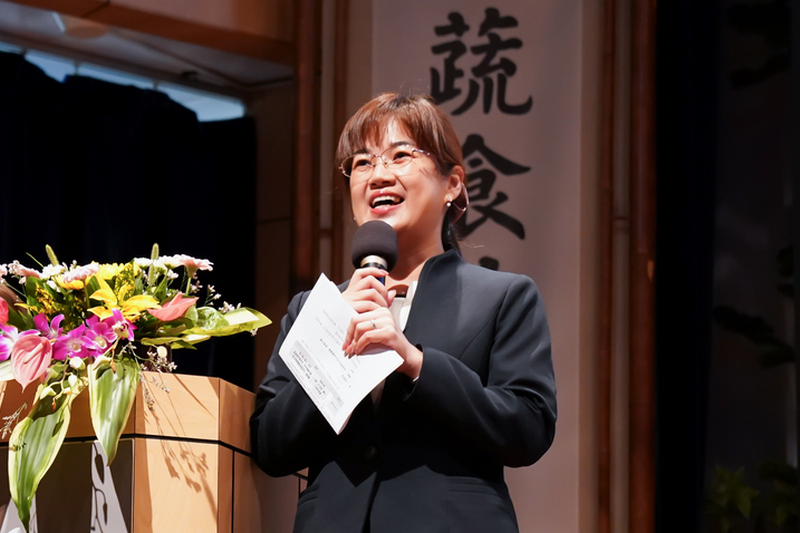 洪聖惠副執行長致詞說明ITPS建置緣起及本次研討會主軸,祝福與會學員滿載而歸。