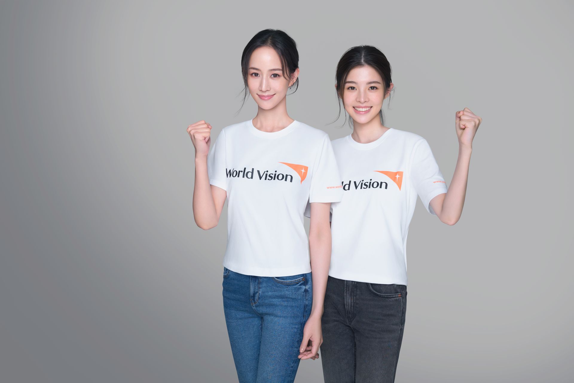 長期關懷弱勢孩童的張鈞甯與詹子萱攜手擔任展望會「資助1000女孩—凝聚勇氣·無所畏懼」代言人,為生活在恐懼中的女孩發聲。