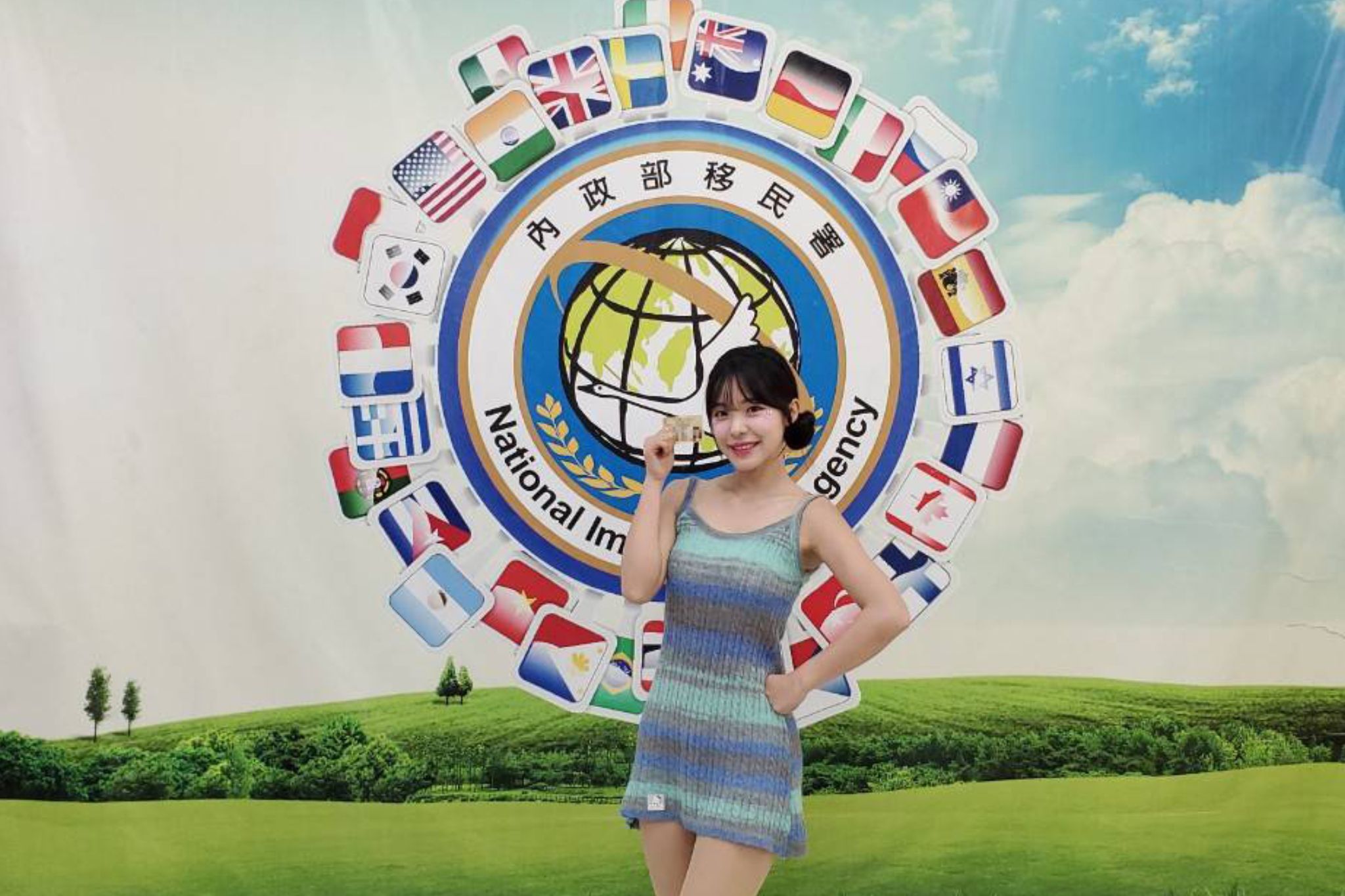 李多慧申獲就業金卡。