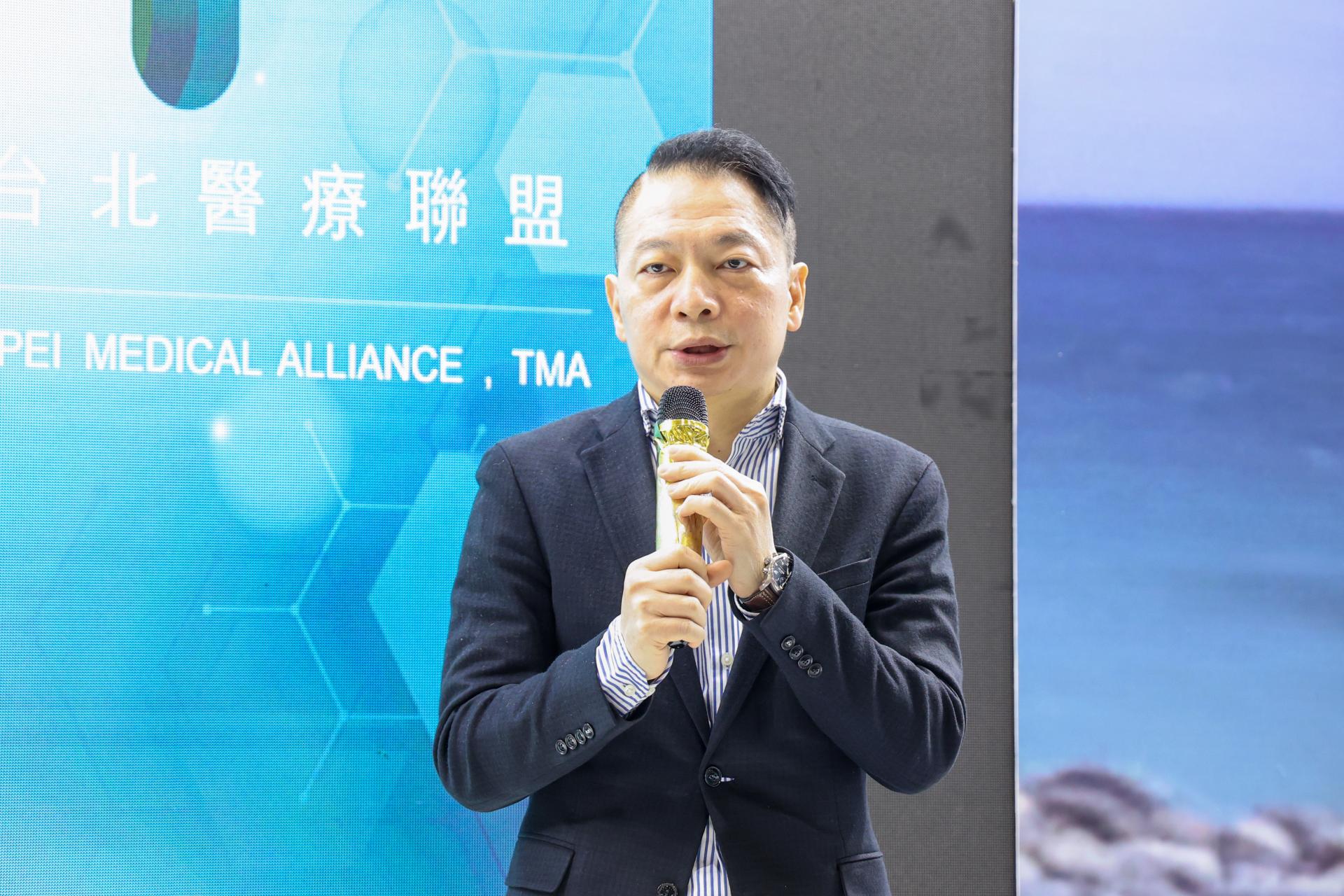 台北醫療聯盟理事長趙忠傑博士。