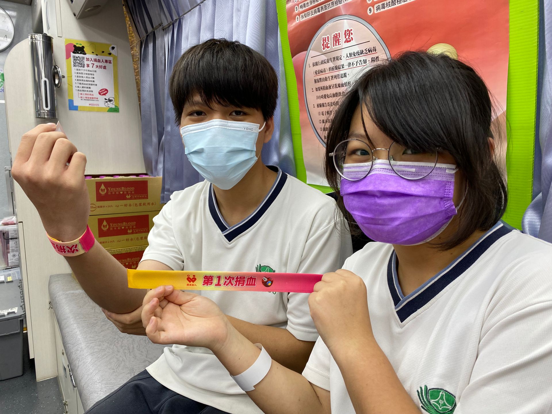陳政勳同學響應捐血匯流愛,在文學創作之外,創造、紀錄成長過程中自利利他的生命足跡。