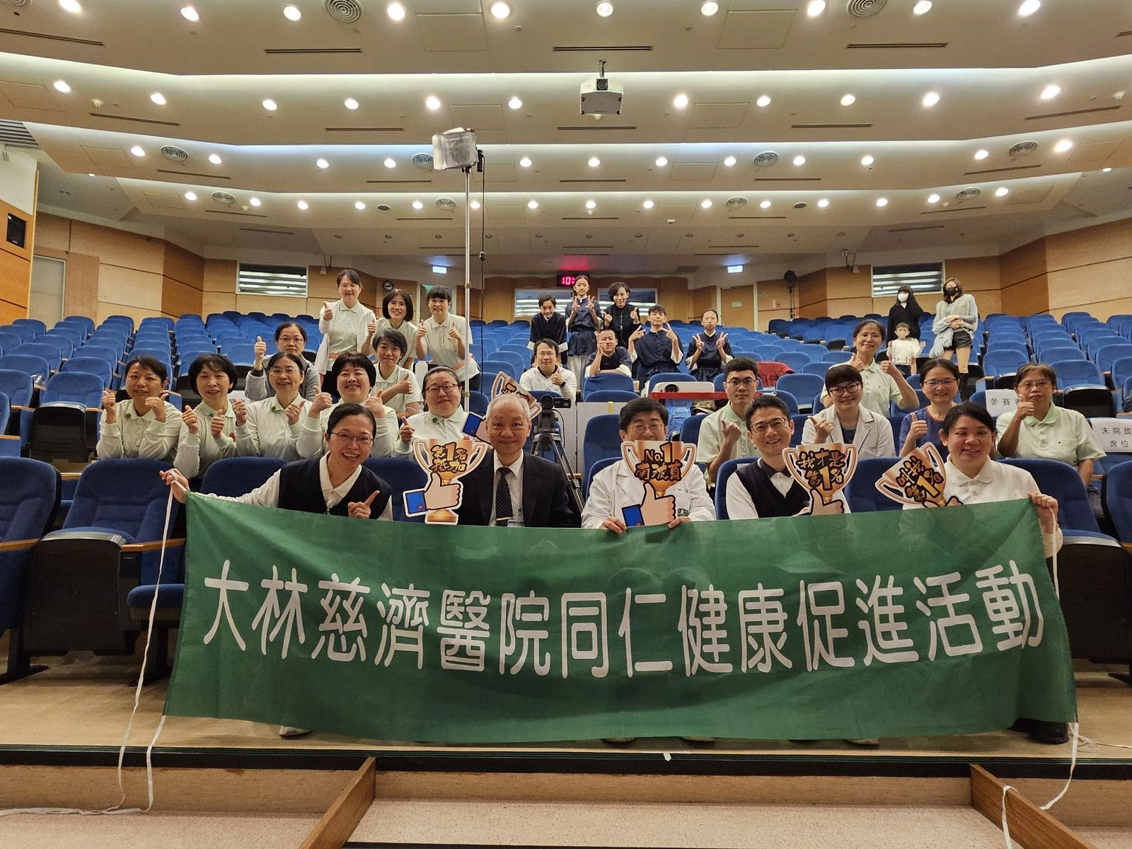 第一屆國術操競賽,參賽學員一起嘗試新的健康促進活動