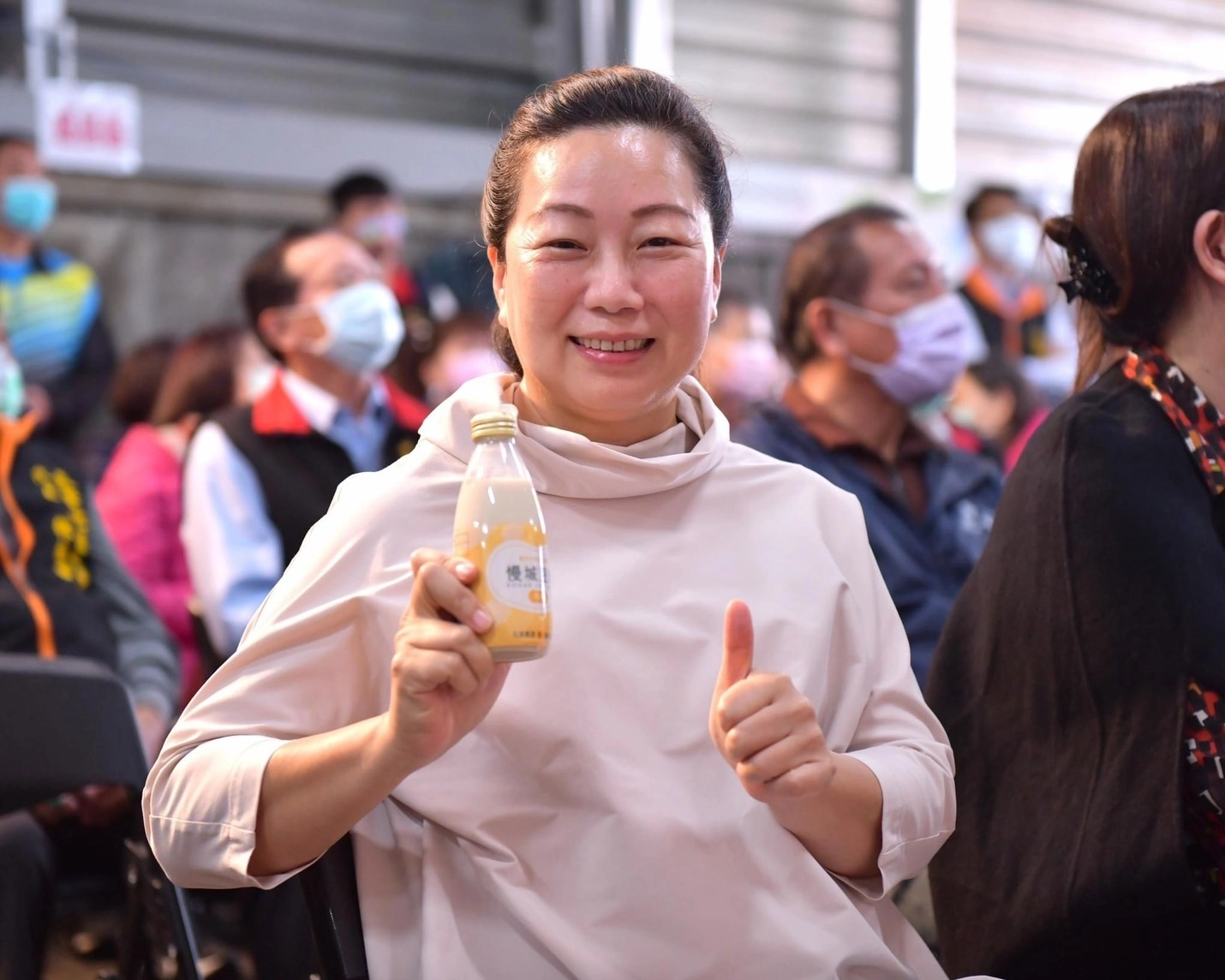花蓮為臺灣有機首都,有機雜糧特作佔全臺三成,今年也將帶著鳳榮地區農會的有機豆奶前進東京食品展。