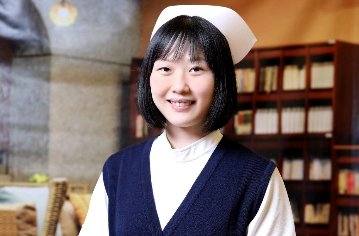 花慈護兒中心(PICU)護理師曹雅晴,在擬真情境類類產兒競賽組中,榮獲今年新增獎項MVP殊榮。