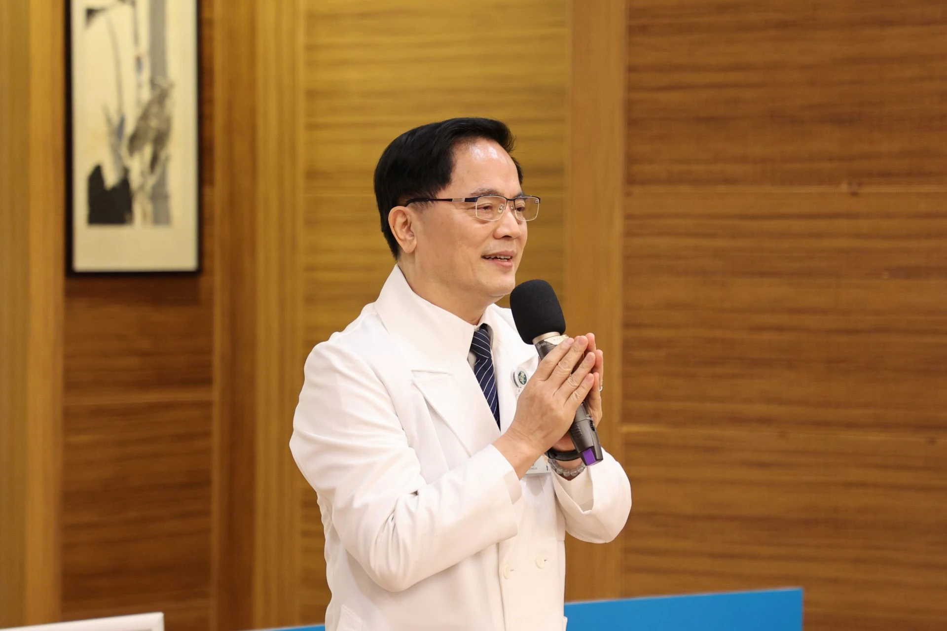 林欣榮院長期勉健康長壽中心能夠造福更多人,成為花東民眾打造健康長壽生活的重要助力。