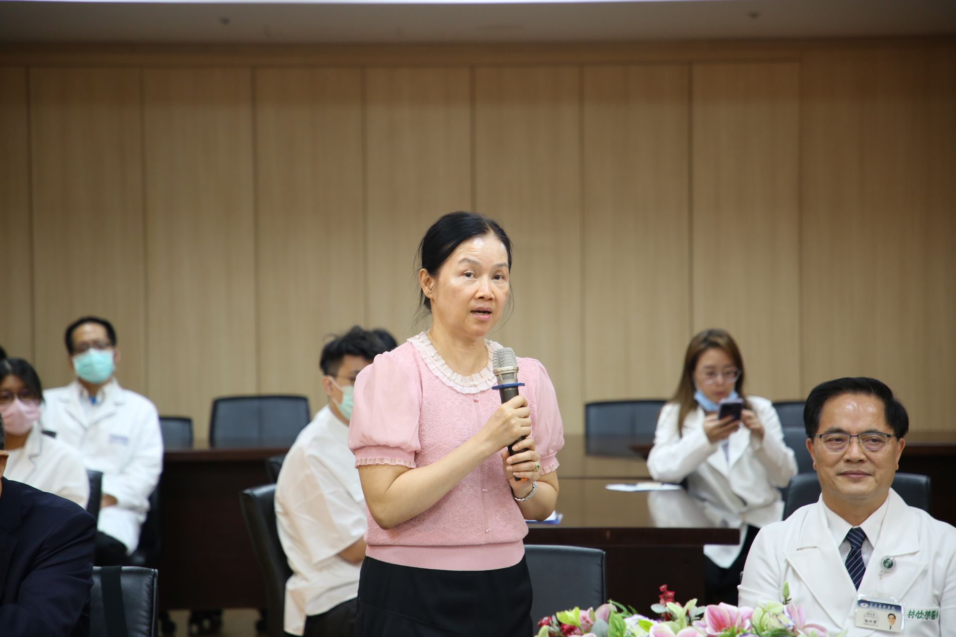 賦格生技董事長彭瓊芳表示,很感謝能有機會,接受花蓮慈院的委託進行臨床試驗,其實很多年前就曾與林欣榮院長合作過,而且有很好的成果,這次對三方的合作也很有信心。