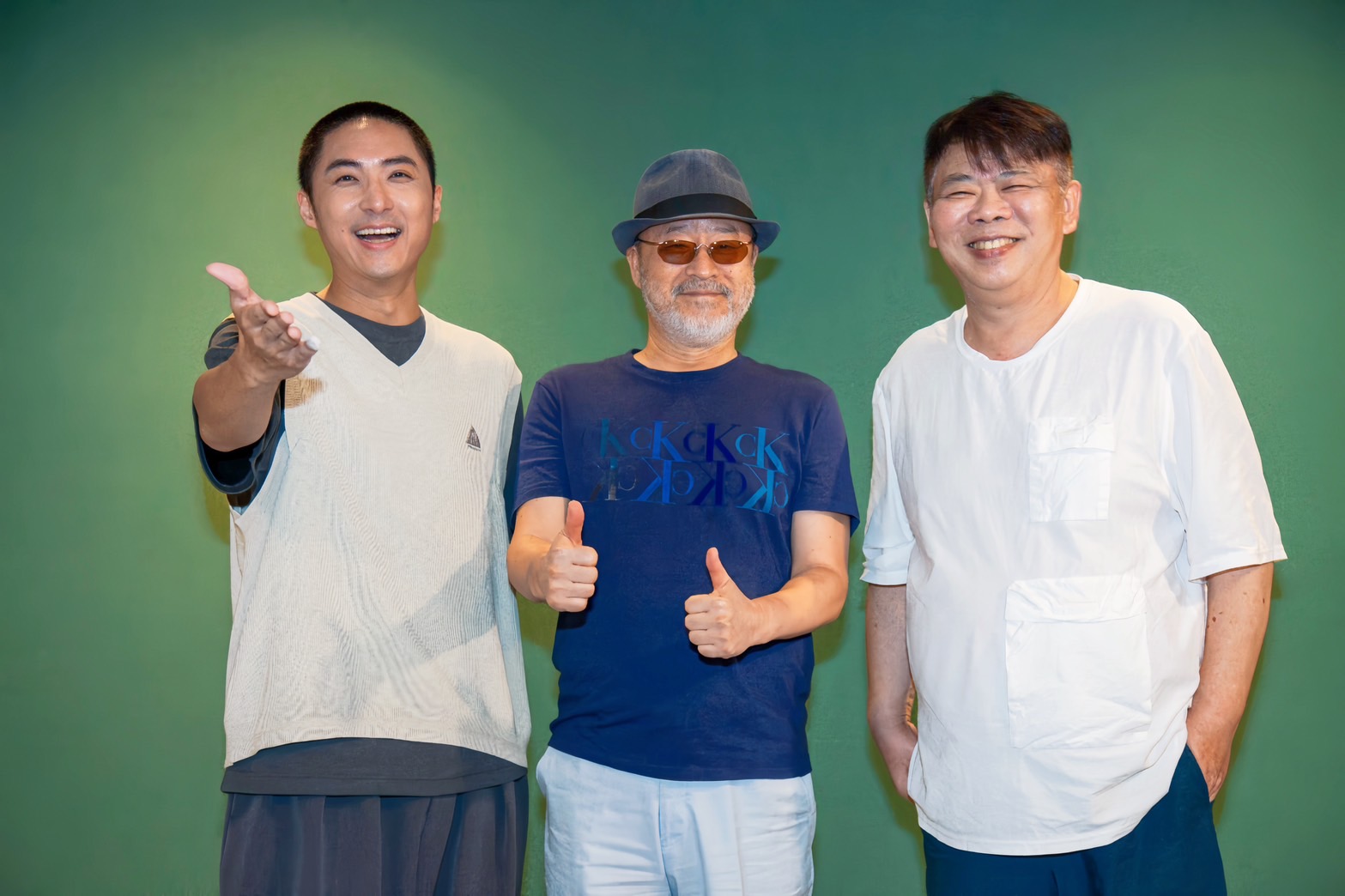 大愛劇《你好,我是誰2》起左起:李運慶、班鐵翔、馮凱出席主創卡司發布會