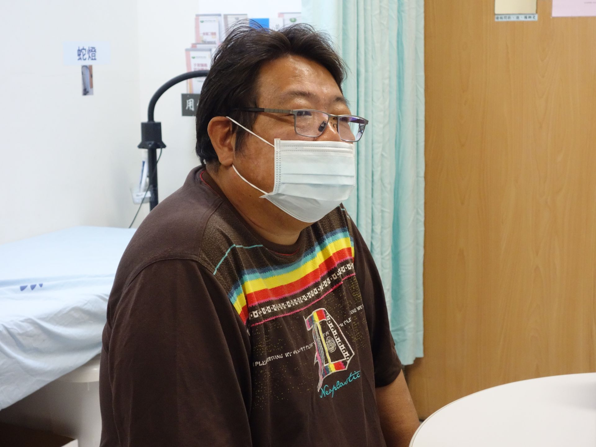 47歲的林先生表示,因為擔任貨運司機,平時配合送貨時間而變得每日三餐不定時