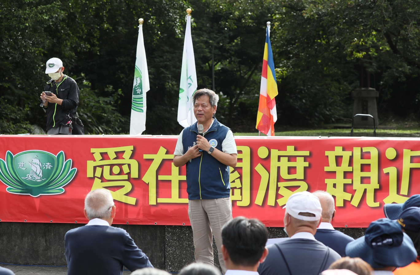 環境部環境管理署署長顏旭明表示,感謝所有志工為大地無私付出,環保愛地球。