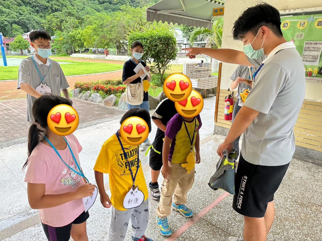 偏鄉服務隊進行團康遊戲:使命必達