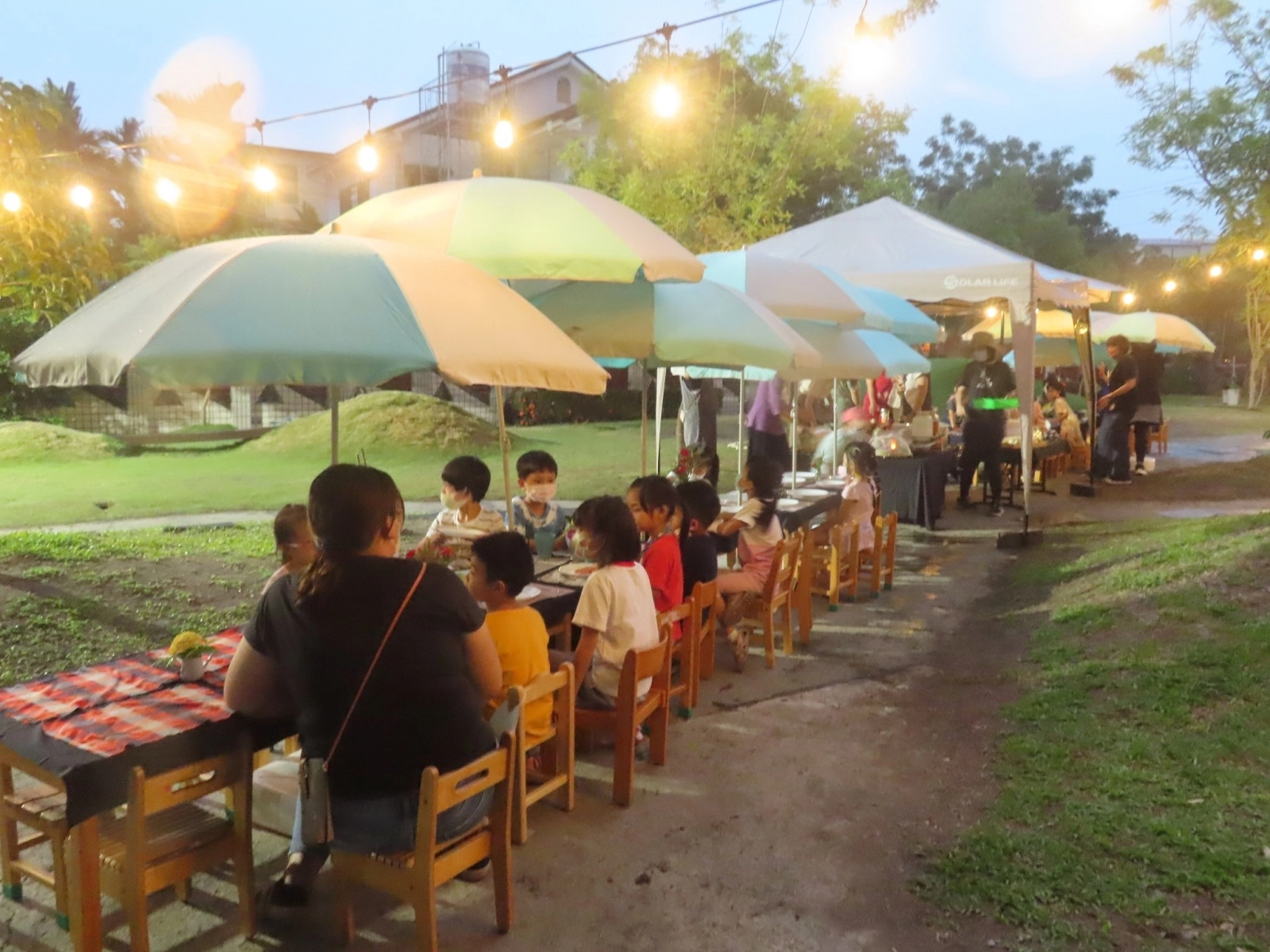 畢業宿營的那一天(高雄市瀰濃非營利幼兒園)