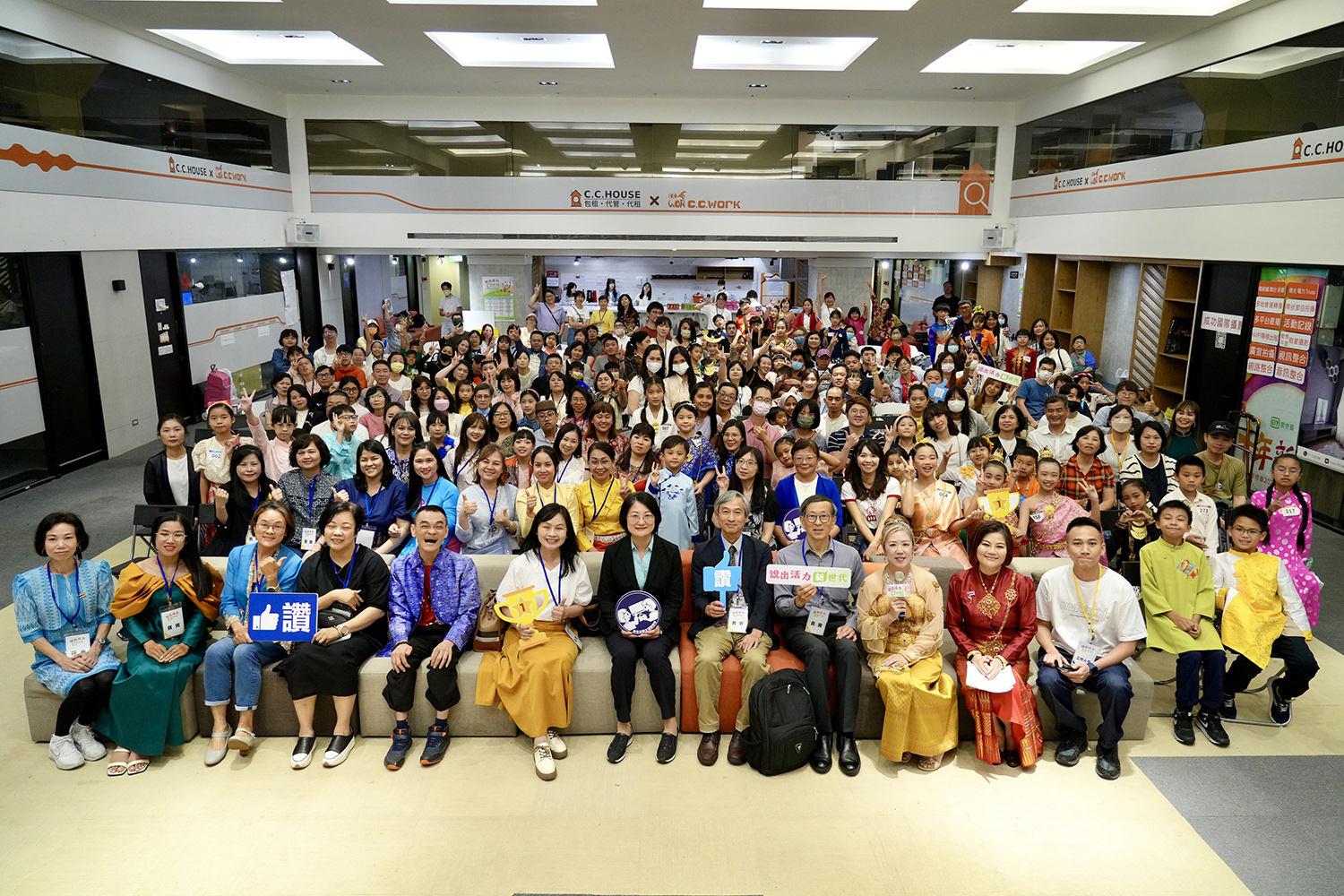 113年度新住民語文競賽大合照,留下動人的驚嘆號!