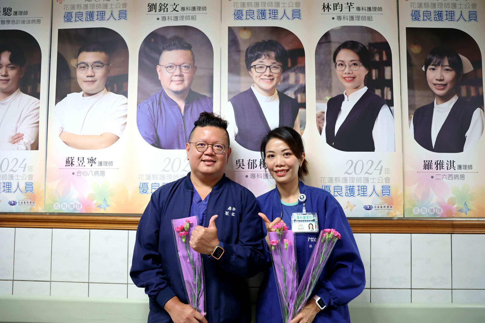 急診專師劉銘文與內科加護病房專師林昀芊於急重症領域服務超過20年,在家中是夫妻,在崗位上則是彼此最可靠的同伴。