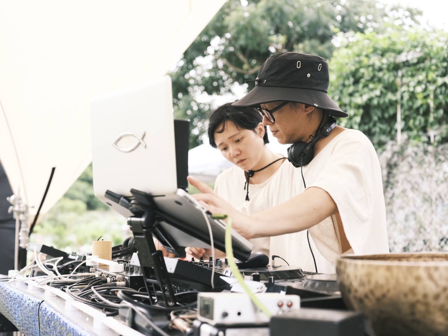 本源共振 電子音樂演出—進入「自然的脈動」。