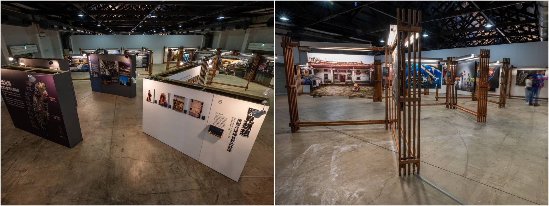 「經典 Odyssey 影像.體驗」特展屉區約三百八十坪,分為十大主題區。展出經典雜誌二十六年來的幾個重量跨國企畫專題。