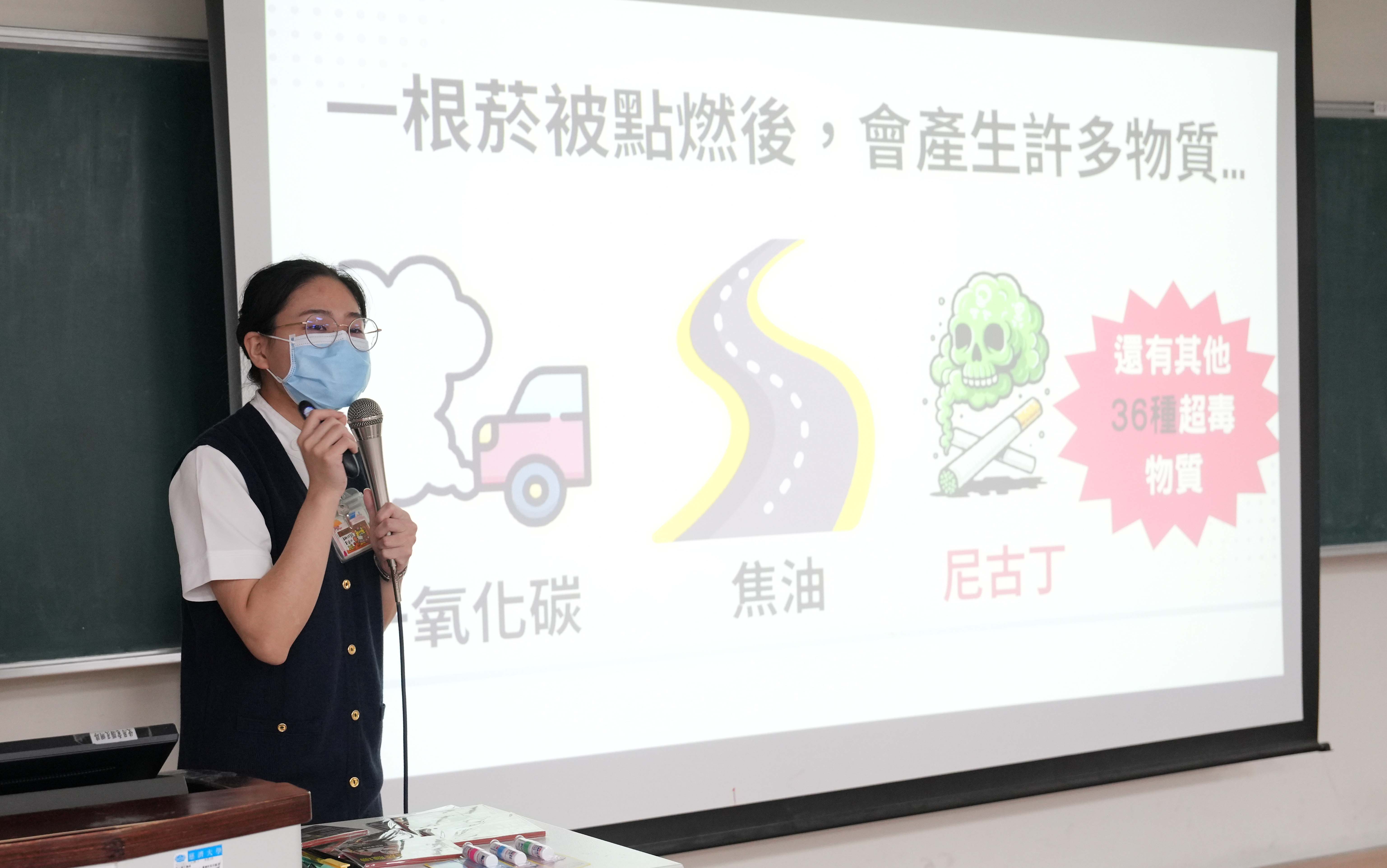 花蓮慈院胸腔科的戒菸個案管理師吳泓霓強調,想戒菸可撥打花蓮慈院總機電話03-856-1825請總機轉戒菸小組即可。