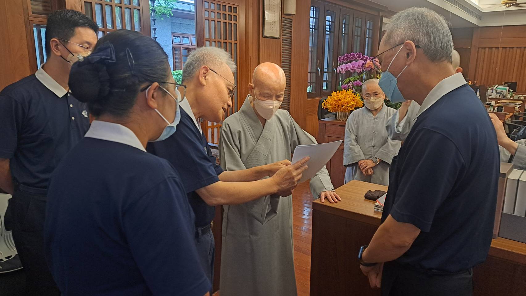 慈濟證嚴法師對此次「山陀兒」颱風來襲表達關切