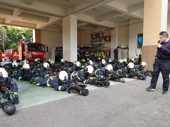 空氣呼吸器節流訓練