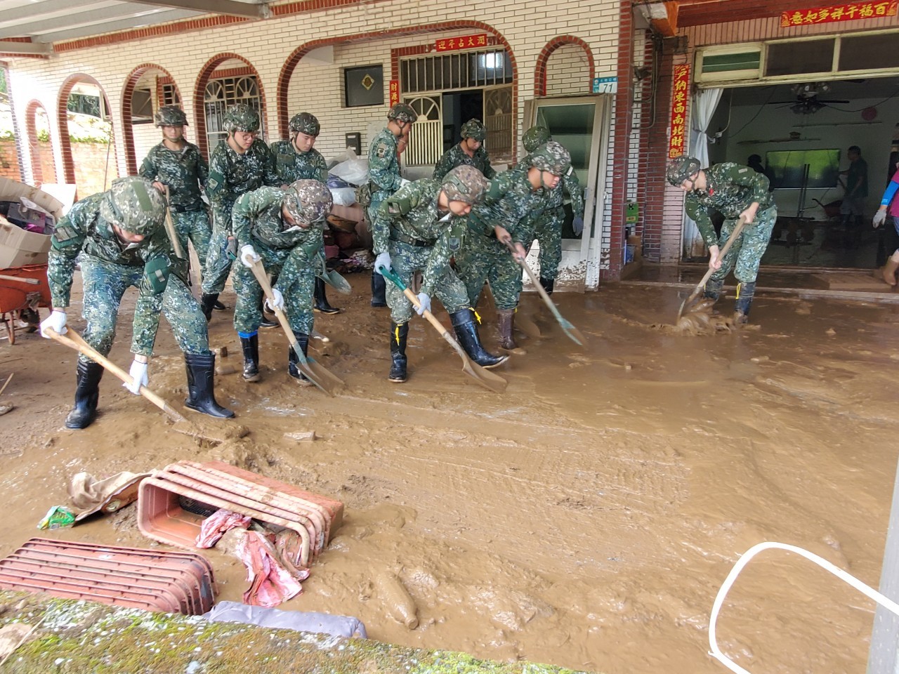 國軍協助搶災及災後復原