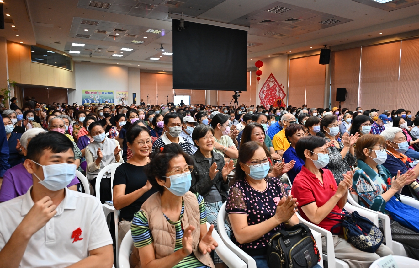 2024年為靜思語發行三十五週年,靜思語三十五週年音樂會人文饗宴列車來到慈濟松山聯絡處。