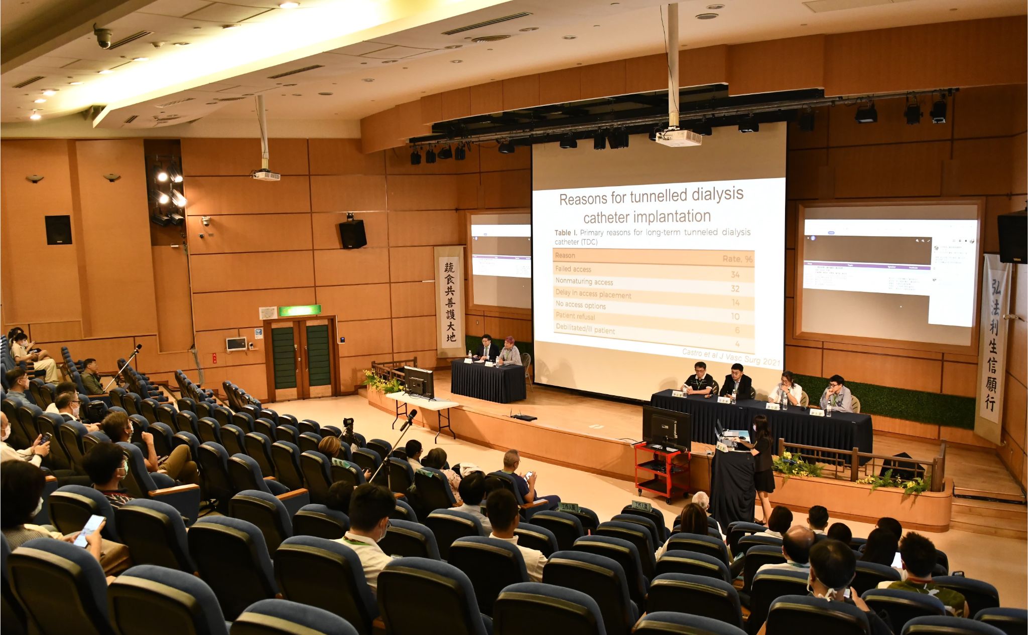 大林慈濟醫院與台灣周邊血管學會TSPI、台灣血管通路健康協會TAVAH及日本血液淨化