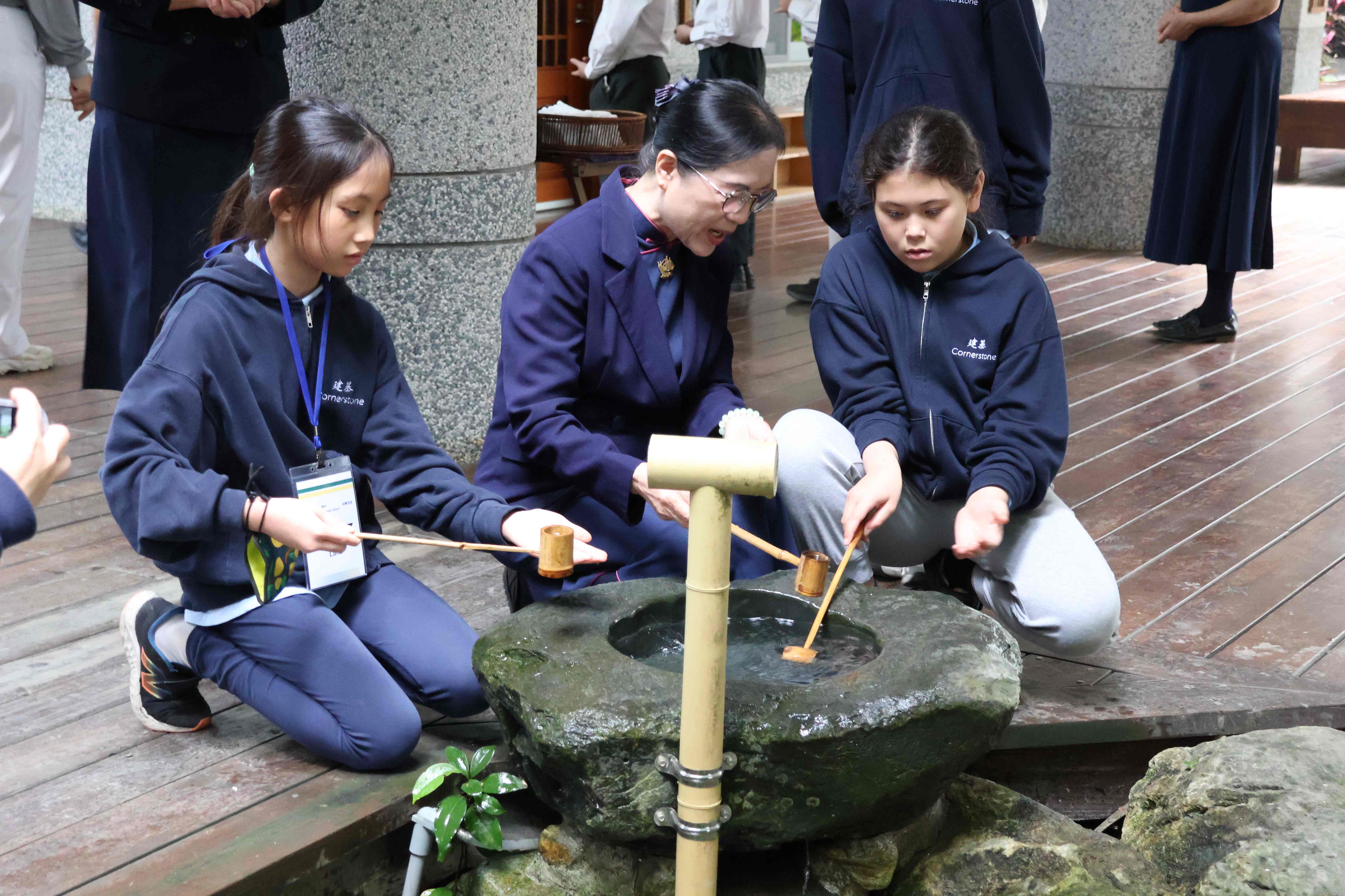 建基小朋友體驗茶道課程
