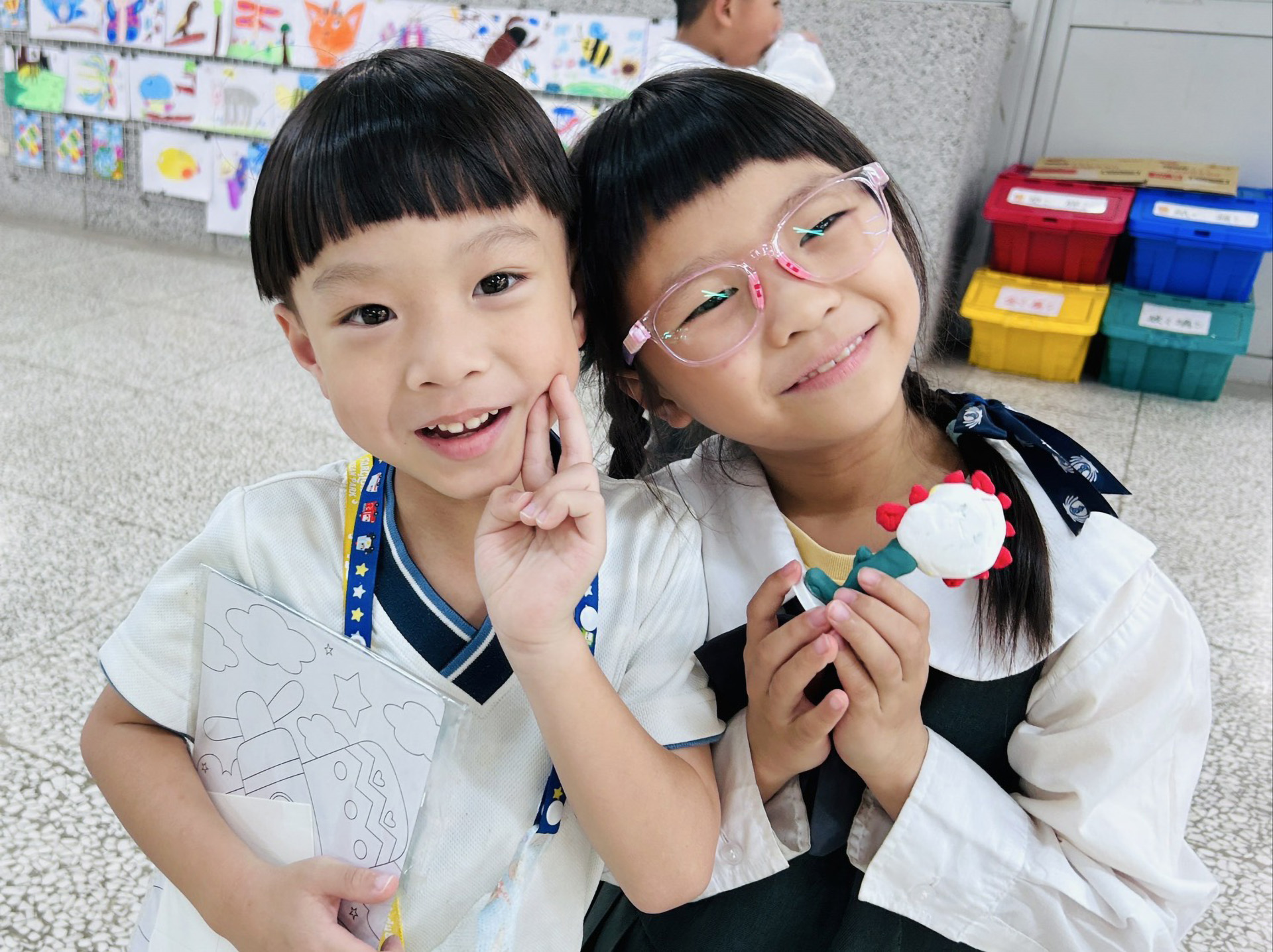 幼小銜接在慈小，留下美好第一印象。