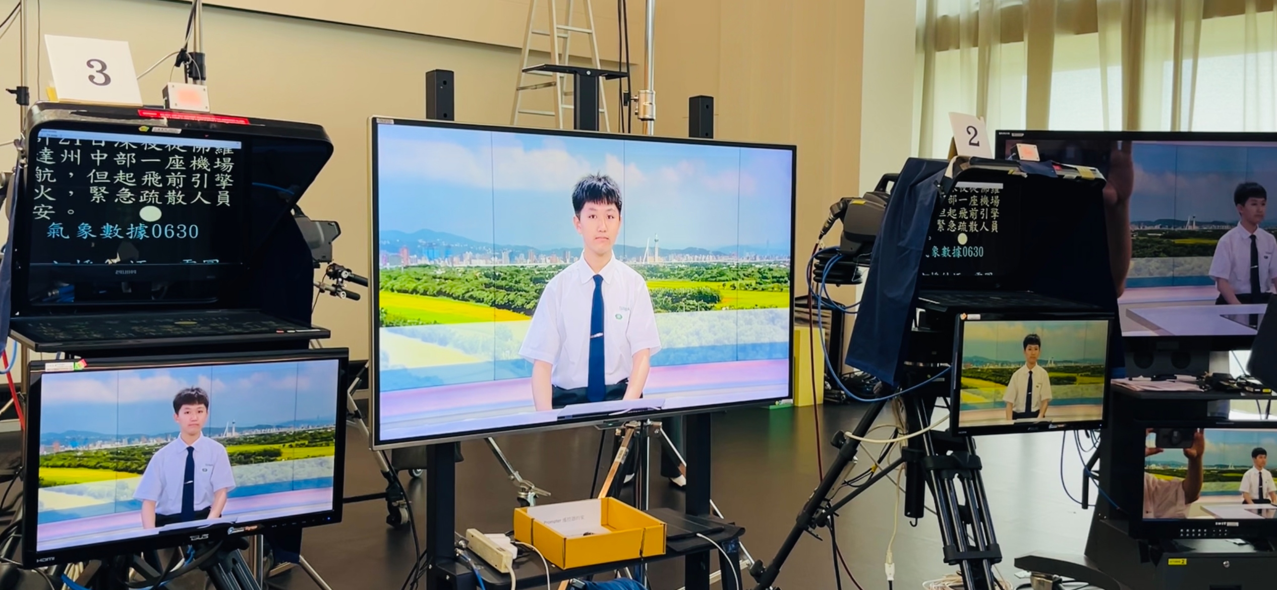 英文主播初體驗,勇敢挑戰播報任務