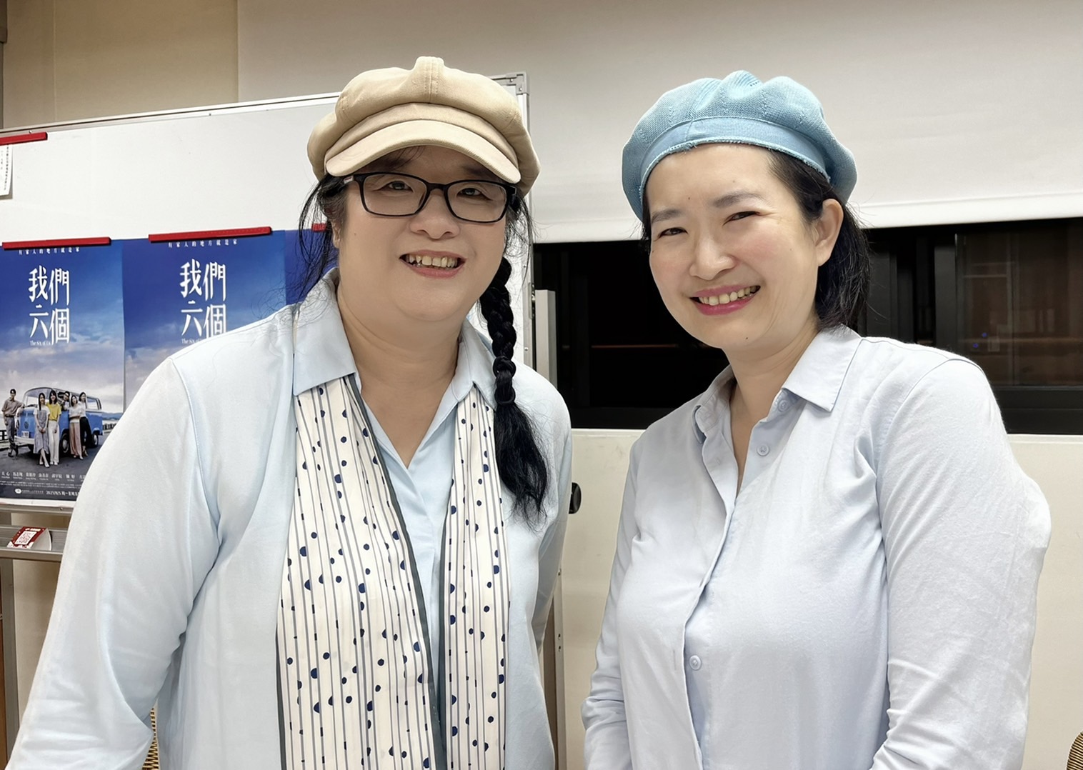 編劇林佳慧接受方格子南希不設限書房主持人訪問(照片來源:南希不設限書房)。