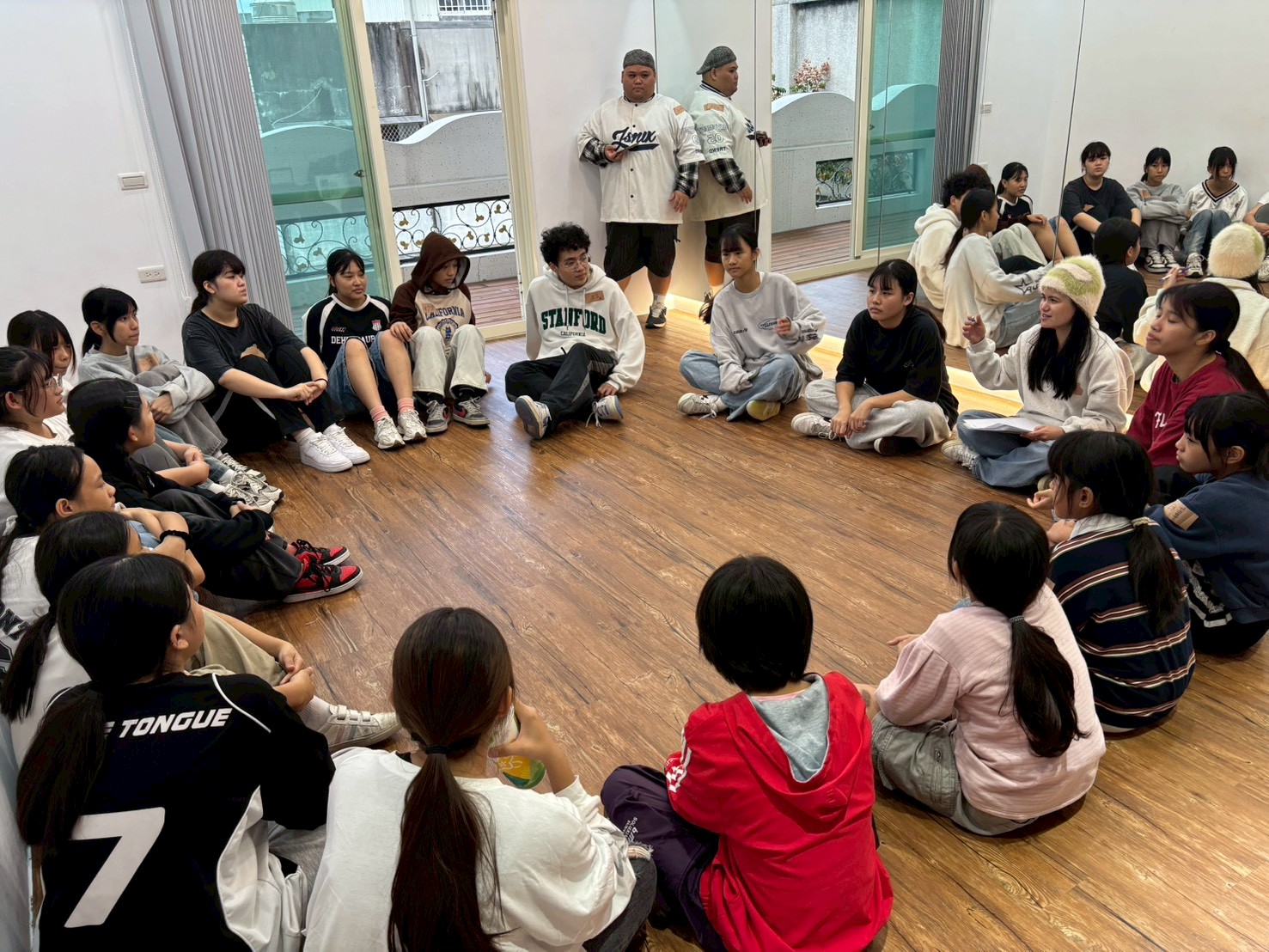 活動以團康遊戲破冰開始拉近彼此距離