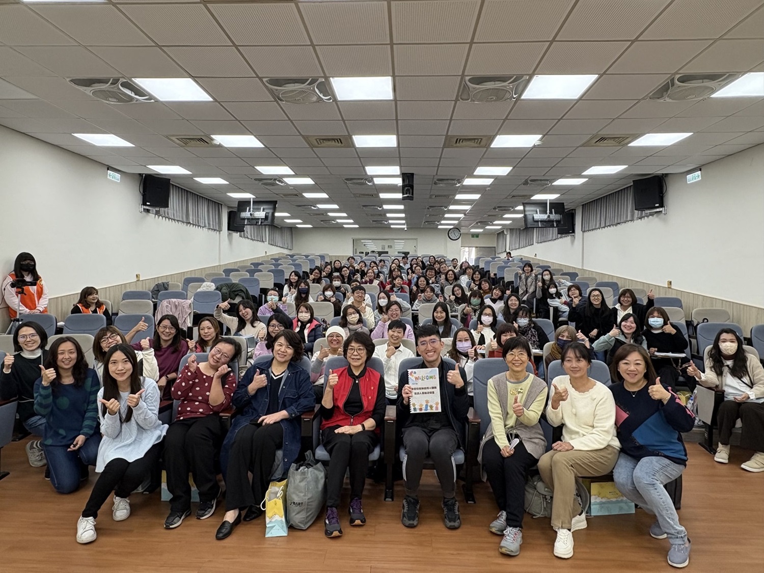 宣講人員回流培訓研習課程有效幫助宣講人員精進授課知能。