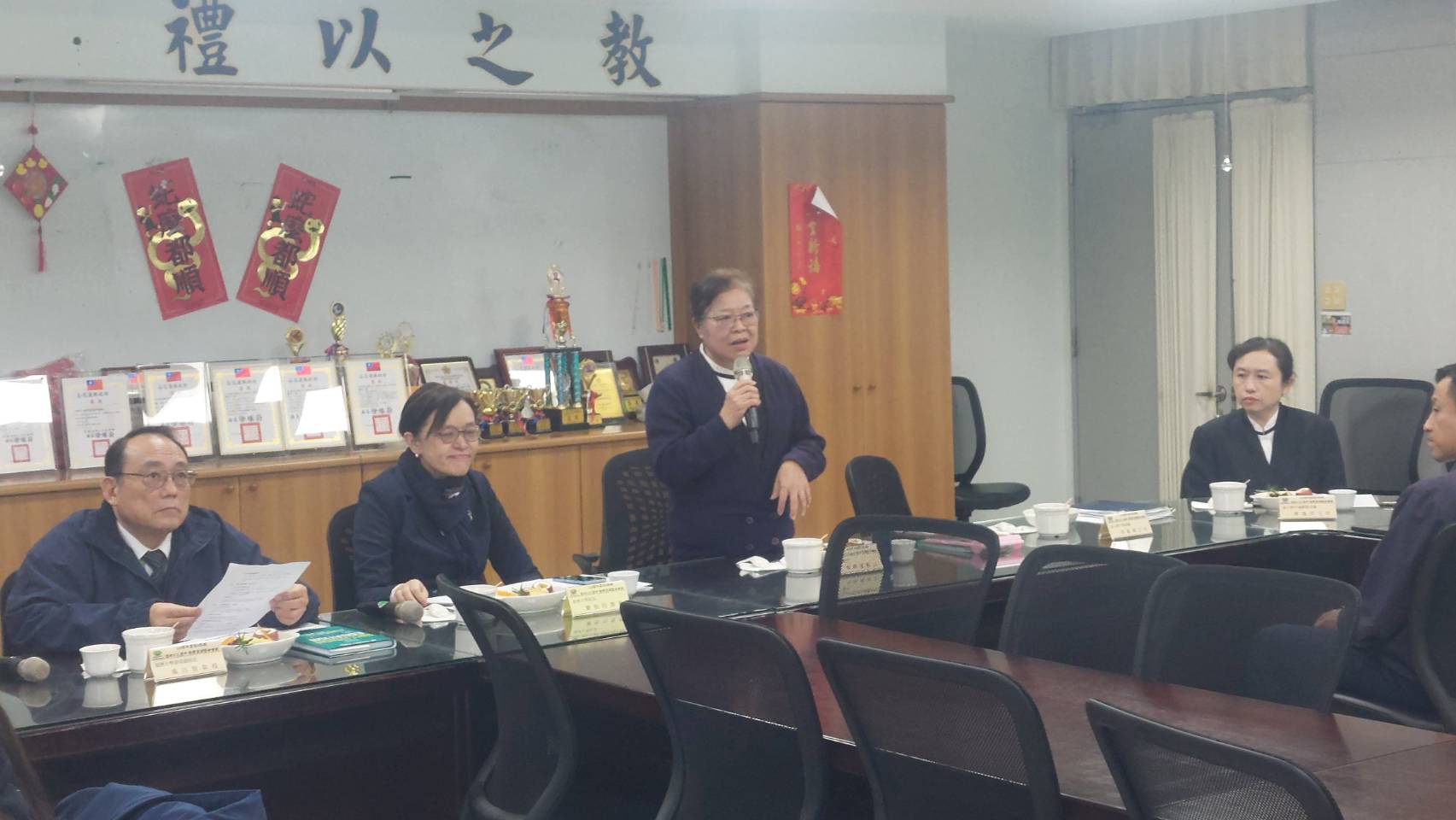 慈大附中李玲惠校長致詞
