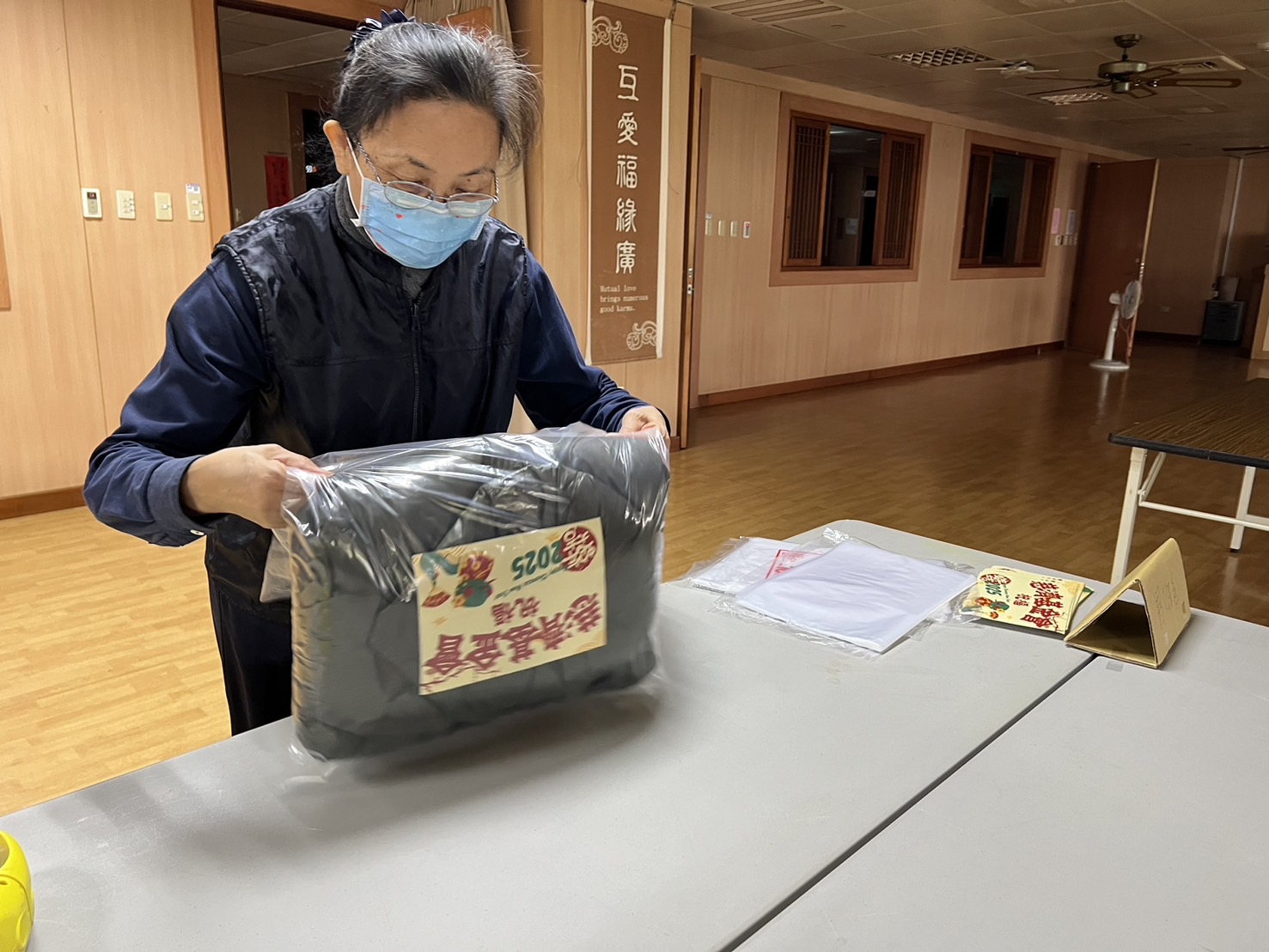 本次提供高雄收容所二手衣物,也落實惜福愛物、延續物命環保精神,以達永續目標。