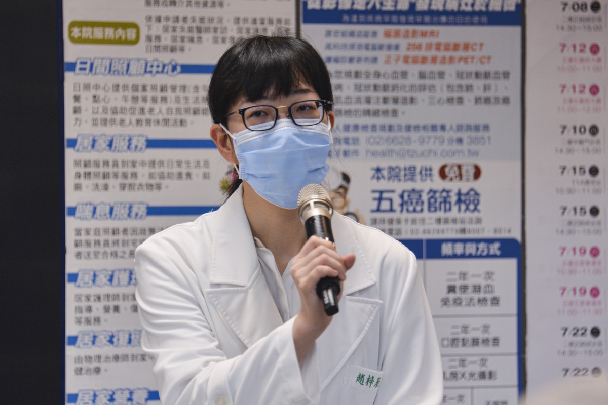 趙梓辰醫師指出,聯合門診的意義即是希望能提供更便捷的就醫環境。
