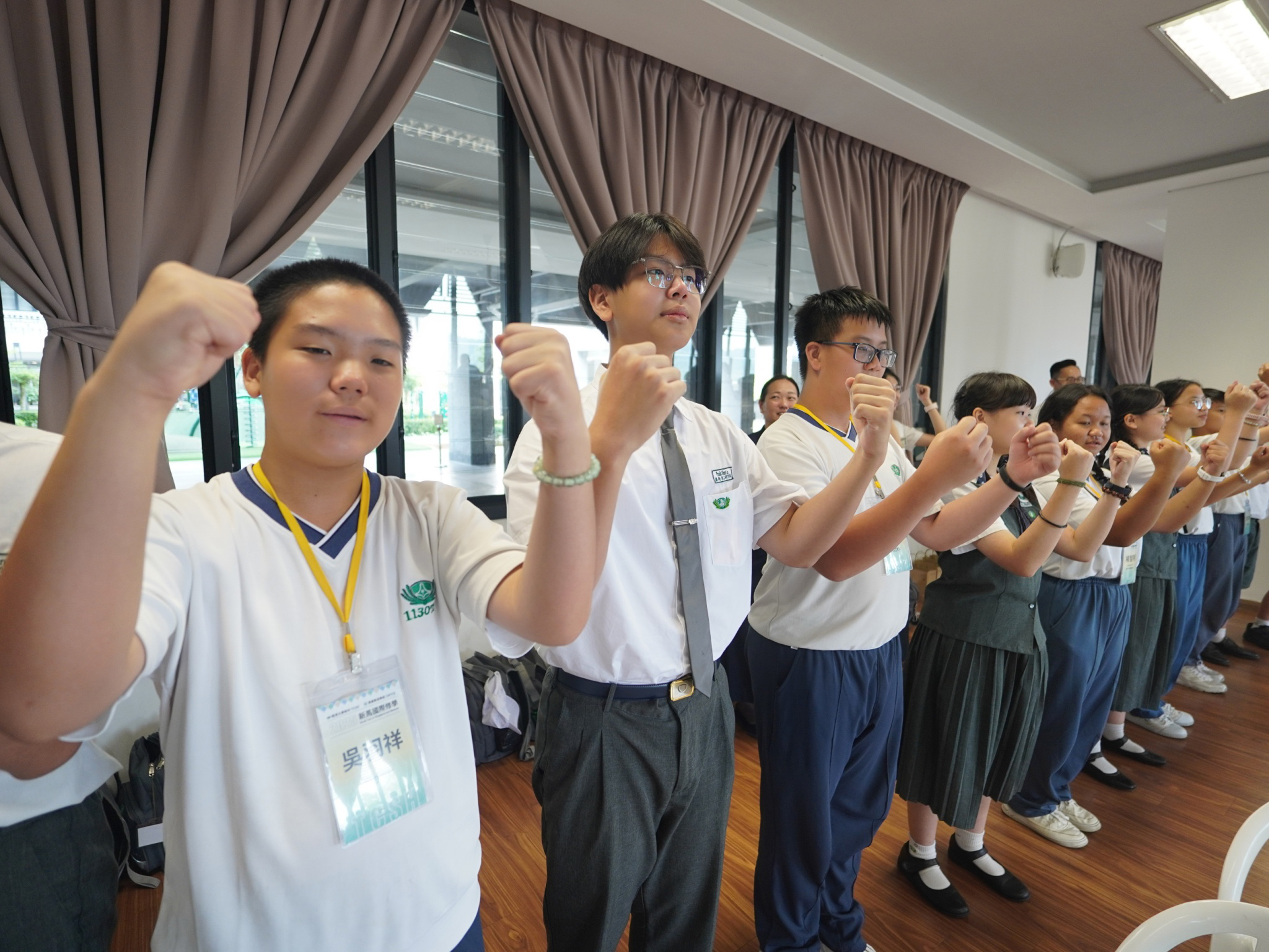 與吉隆坡慈濟學校多年的情誼,在2023年簽為姊妹校,三校就像一家人有絕佳默契。