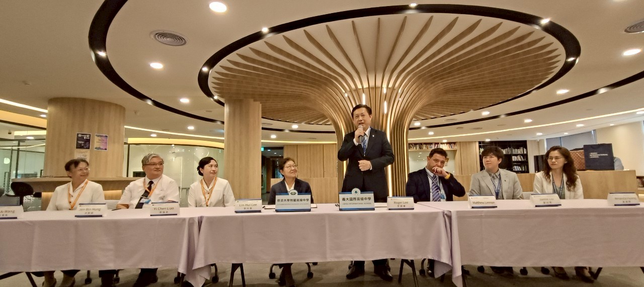 義大高中校長李健維提到,義大與慈中同樣強調人文與全球視野的融合。