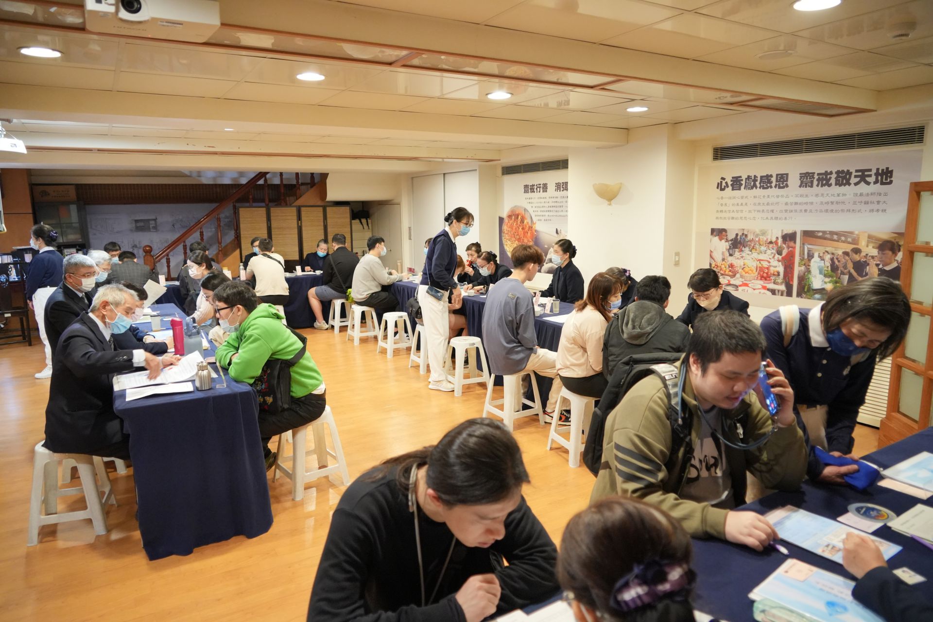 「多一份驗血建檔資料、多一分拯救生命的機會。」每一次的驗血建檔，都是為血液疾病患者點燃生命希望。