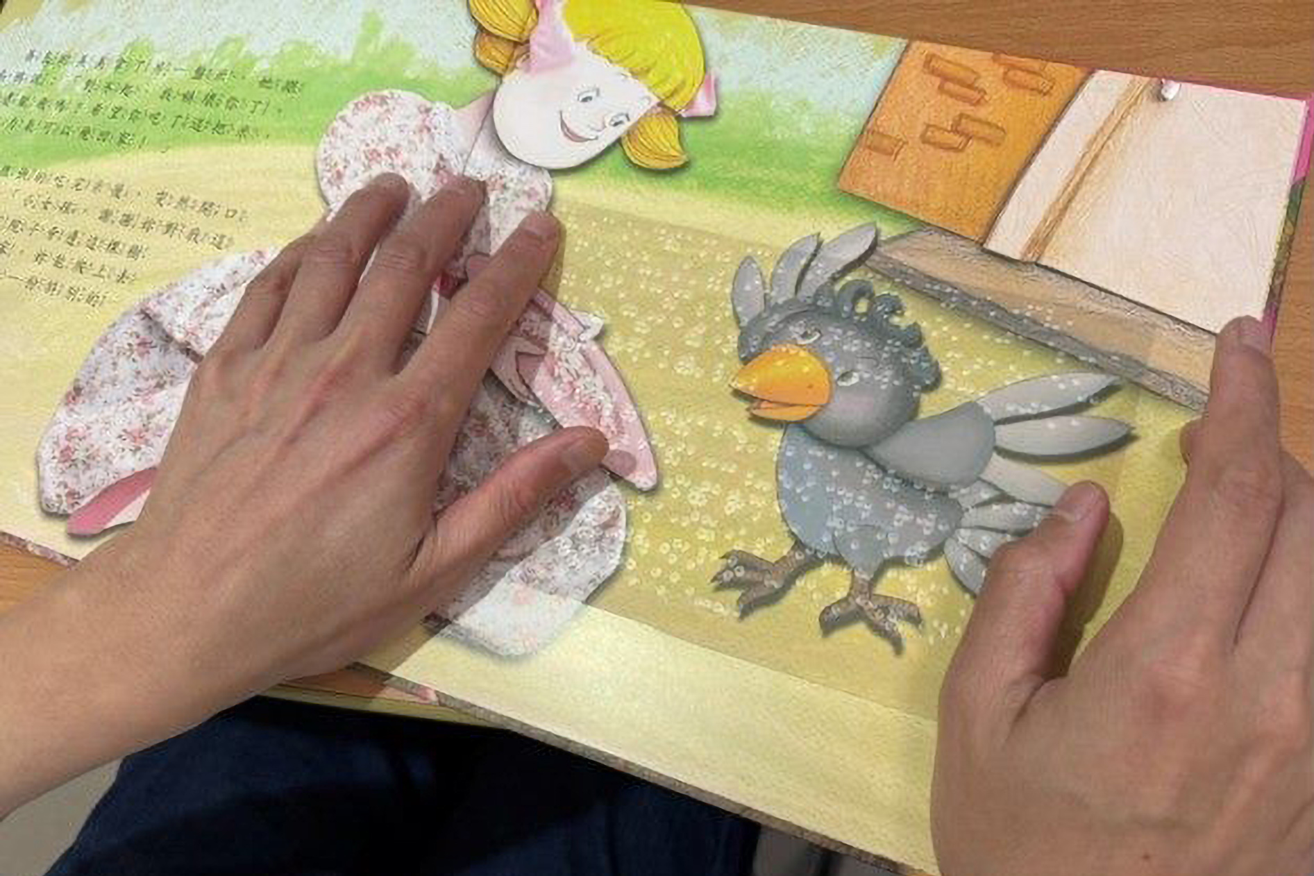 114年起與圖書館合作,製作雙視繪本,居家就業者主要協助製作前的整檔及點譯校對等工作
