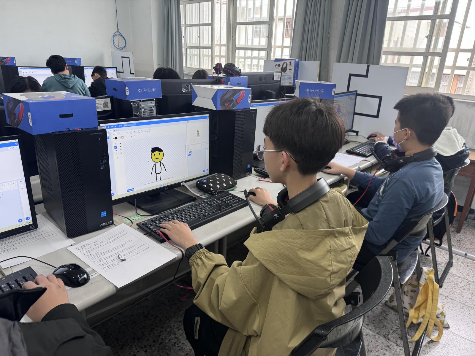 花蓮縣113學年度Scratch貓咪盃競賽縣內選拔系列賽-新聞稿照片
