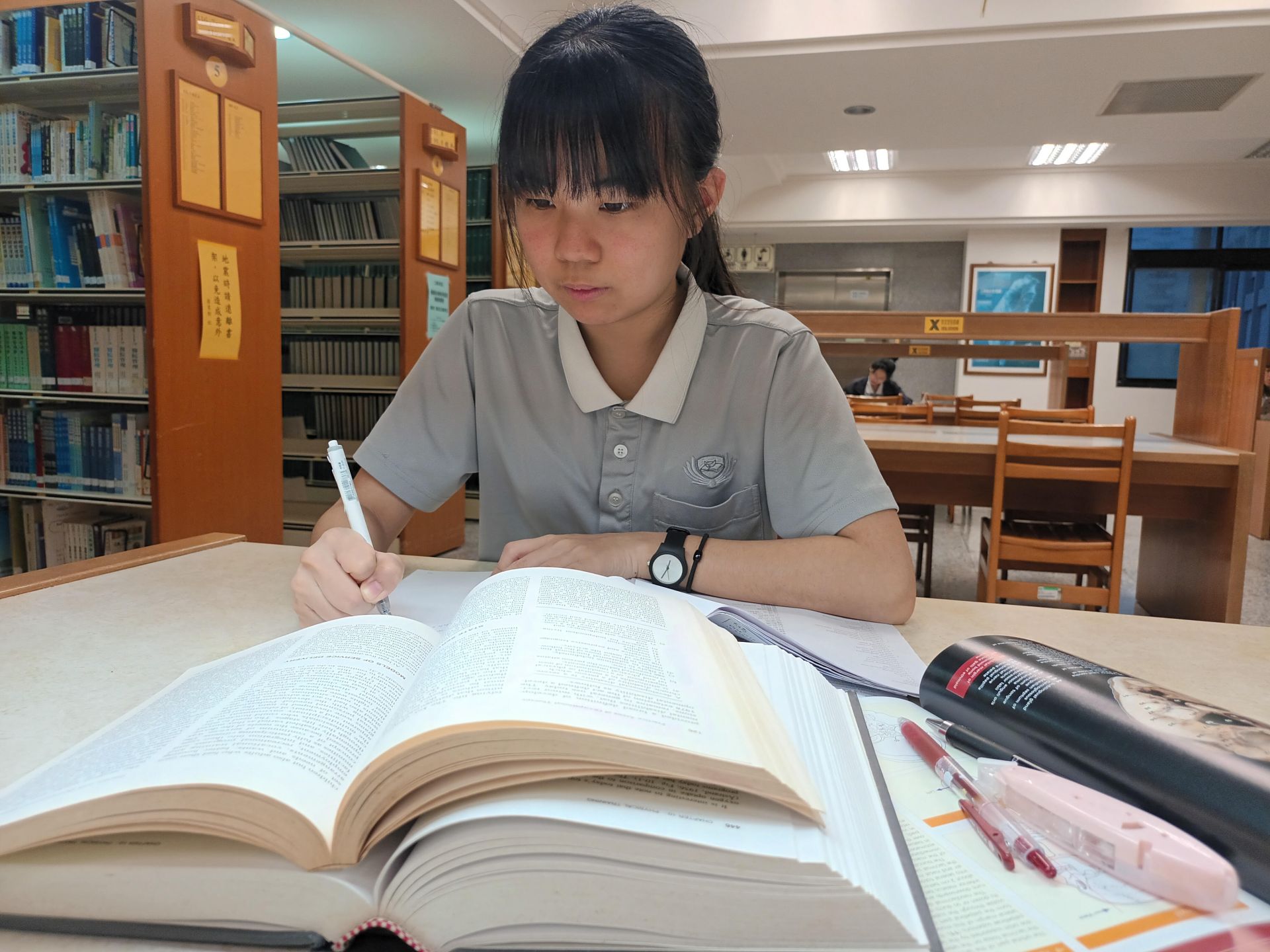 身為魯凱族原住民的古宸瑄表示,一度覺得壓力山大,深刻體會「只要願意付出努力,就能逐步克服困難」。