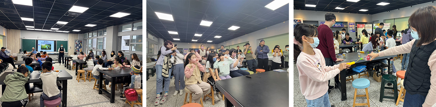 慈大附小長期推動能源教育舉辦「假日親子能源科學營」。/這場親子科學營,為孩子們種下愛護環境的種子。/學習如何利用空氣壓縮儲存能量並釋放動能,理解可再生能源的儲能技術。