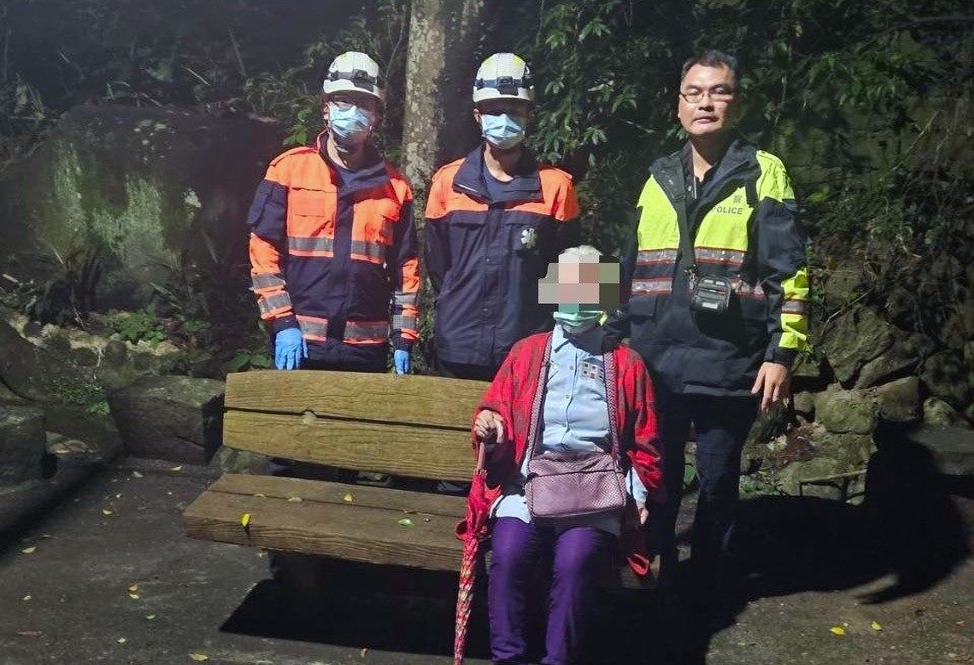 失智老婦迷途山區北投警消搜山解危機